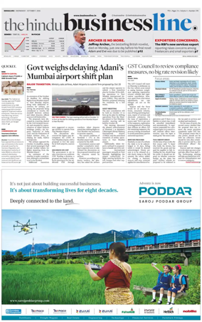 Cover of BusinessLine (Bangalore)