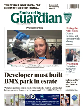 Cover of Enniscorthy Guardian