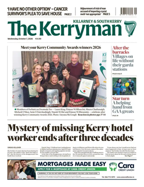 Cover of The Kerryman (South Kerry Edition)