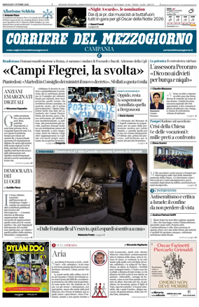Cover of Corriere del Mezzogiorno (Campania)
