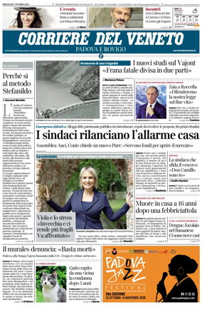 Cover of Corriere del Veneto (Padova e Rovigo)