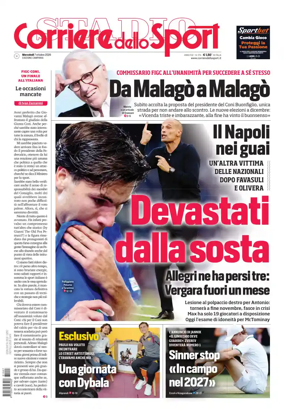 Cover of Corriere dello Sport (Campania)