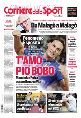 Cover of Corriere dello Sport (Lombardia)