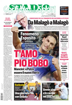 Cover of Corriere dello Sport Stadio (Nazionale)