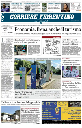 Cover of Corriere Fiorentino