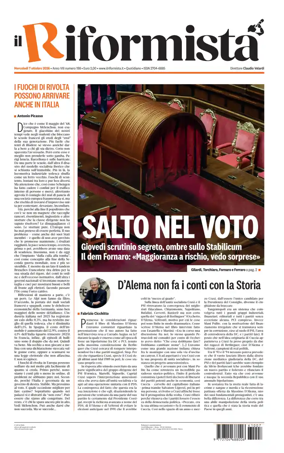 Cover of Il Riformista (Italy)