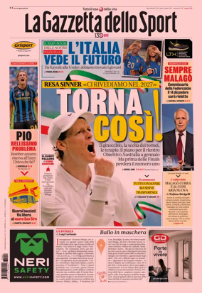 Cover of La Gazzetta dello Sport - Napoli