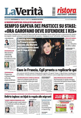 Cover of La Verita (Italia)