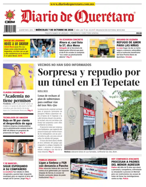 Cover of Diario de Queretaro