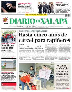 Cover of Diario de Xalapa