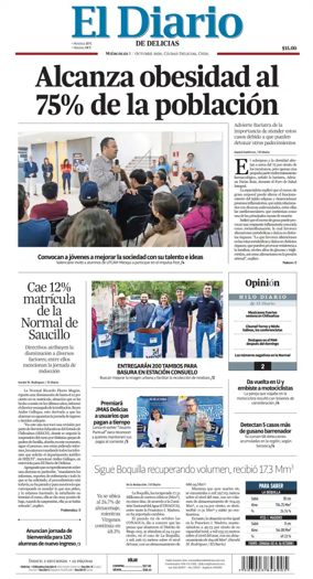 Cover of El Diario de Delicias