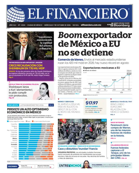 Cover of El Financiero