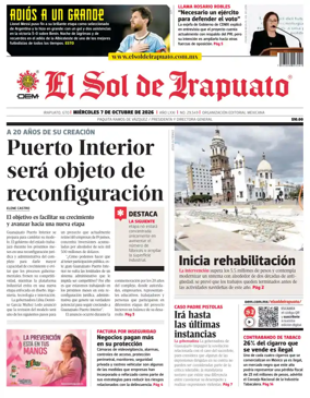 Cover of El Sol de Irapuato