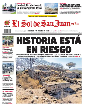 Cover of El Sol de San Juan del Rio