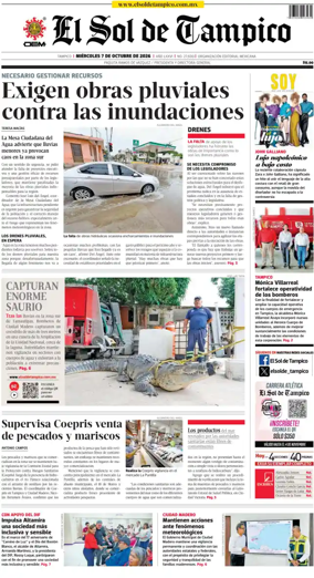 Cover of El Sol de Tampico