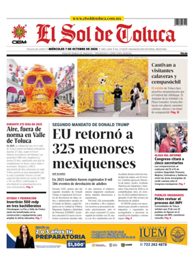 Cover of El Sol de Toluca