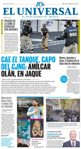 Cover of El Universal