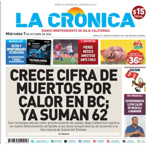 Cover of La Cronica