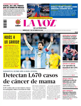 Cover of La Voz de la Frontera