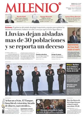 Cover of Milenio Hidalgo