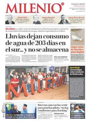 Cover of Milenio Tamaulipas