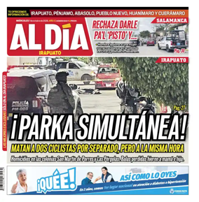 Cover of Periodico Al Dia (Irapuato)
