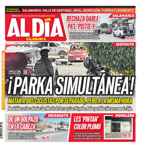 Cover of Periodico Al Dia (Salamanca)