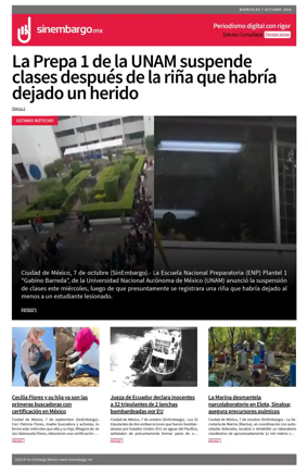 Cover of Sin Embargo destacadas