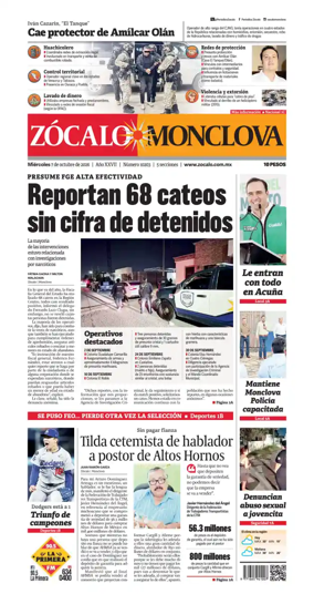 Cover of Zocalo Monclova