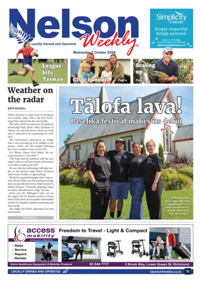 Cover of Nelson Weekly