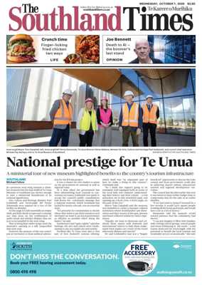 Cover of The Southland Times