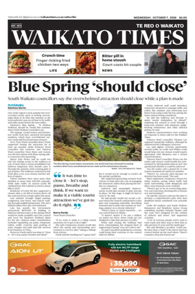 Cover of Waikato Times