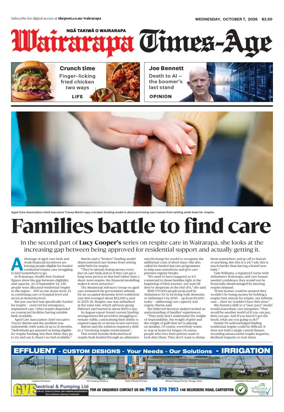 Cover of Wairarapa Times-Age (NZ)