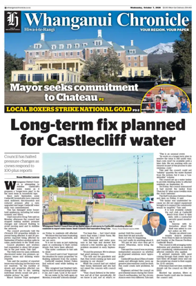 Cover of Whanganui Chronicle