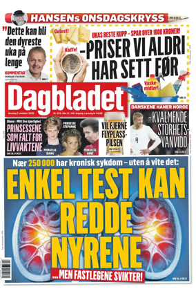 Cover of Dagbladet