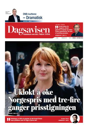 Cover of Dagsavisen