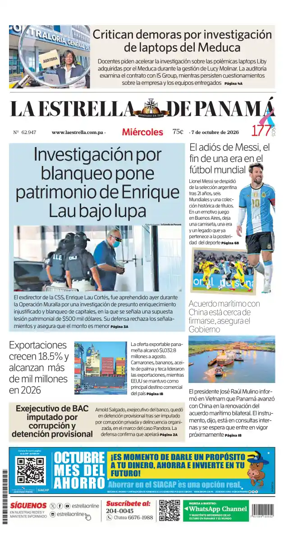 Cover of La Estrella de Panama