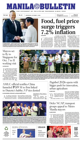 Cover of Manila Bulletin