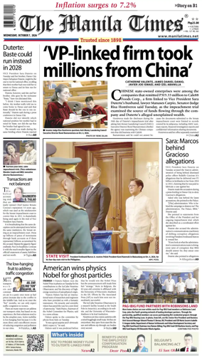 Cover of The Manila Times
