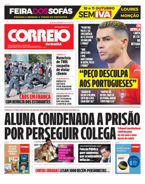 Cover of Correio da Manha