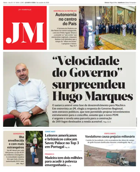 Cover of Jornal Madeira