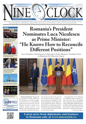 Cover of Nine o clock (Romania) Daily