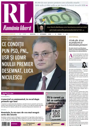 Cover of Romania Libera