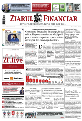 Cover of Ziarul Financiar