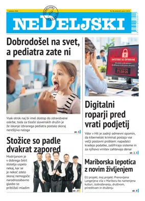 Cover of Nedeljski Dnevnik