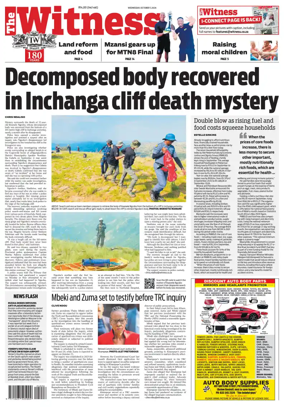 Cover of The Witness (South Africa)