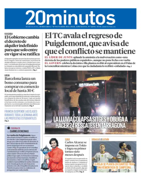 Cover of 20 Minutos Barcelona