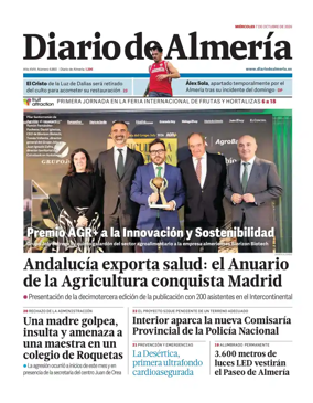 Cover of Diario de Almeria