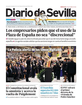 Cover of Diario de Sevilla