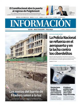 Cover of Diario Informacion (Elche y Vega Baja)